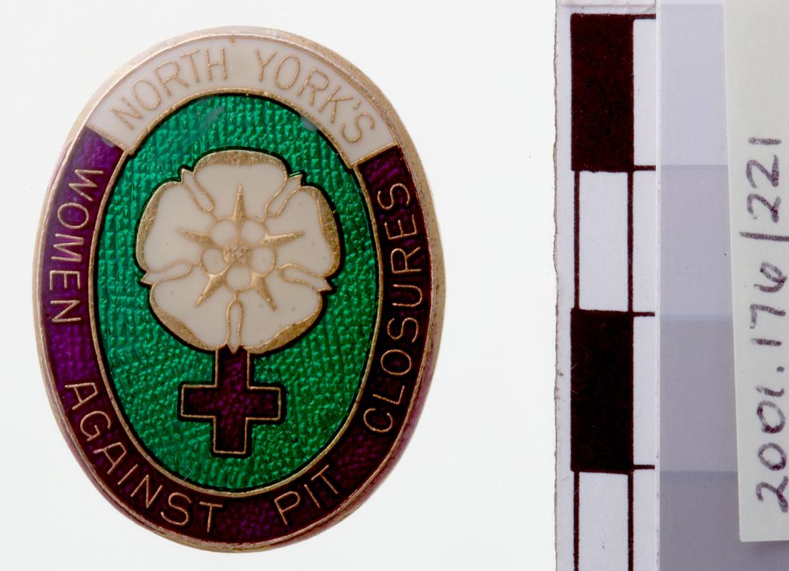N.U.M Womens group badge