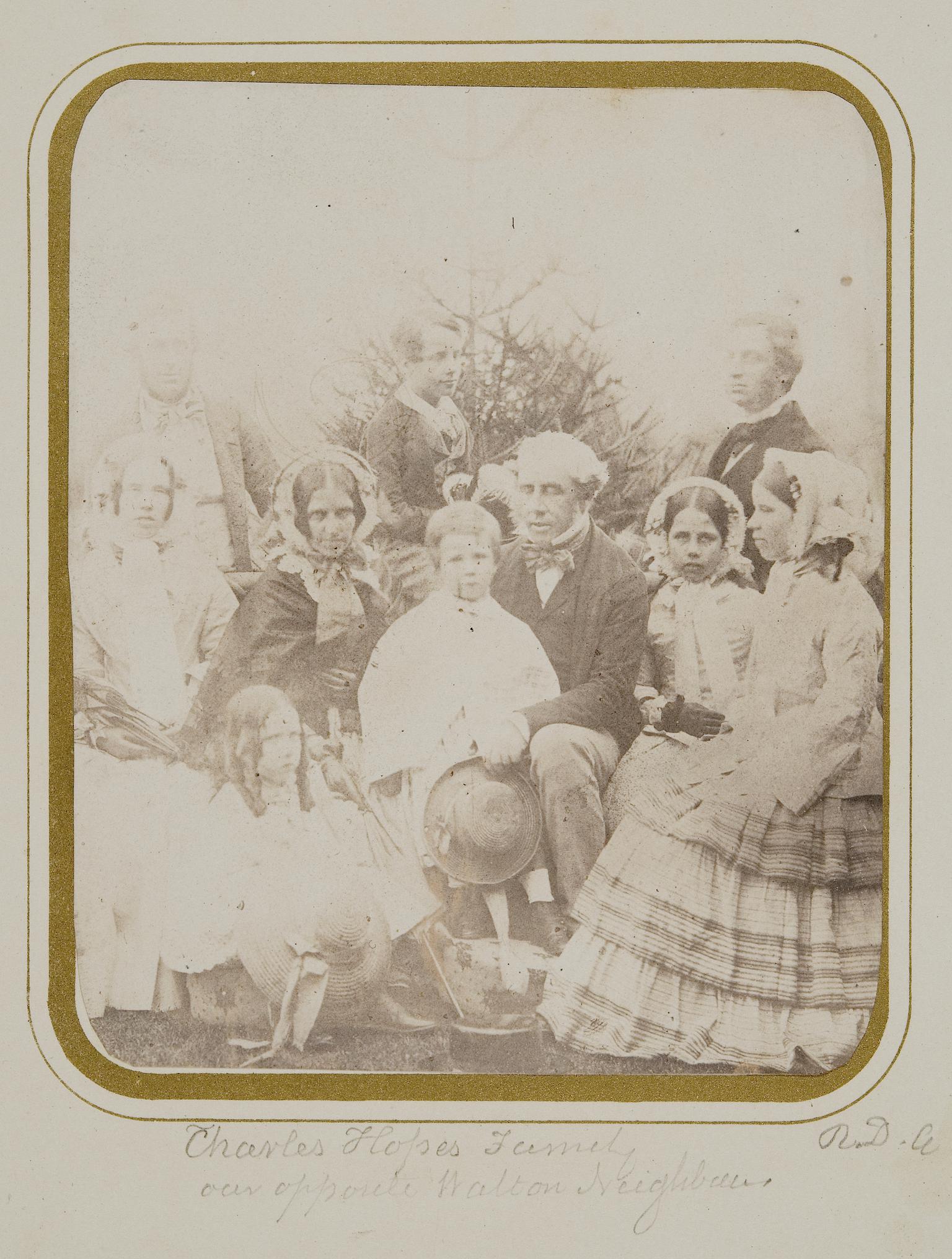Charles Hopes family, photograph