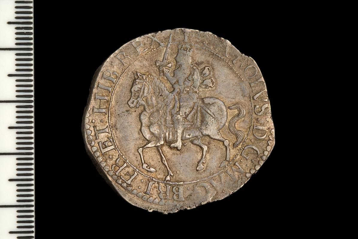 Charles I, half crown (Chester)