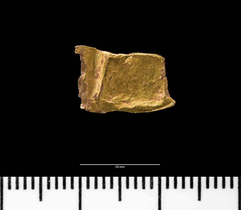 Bronze Age gold fragment