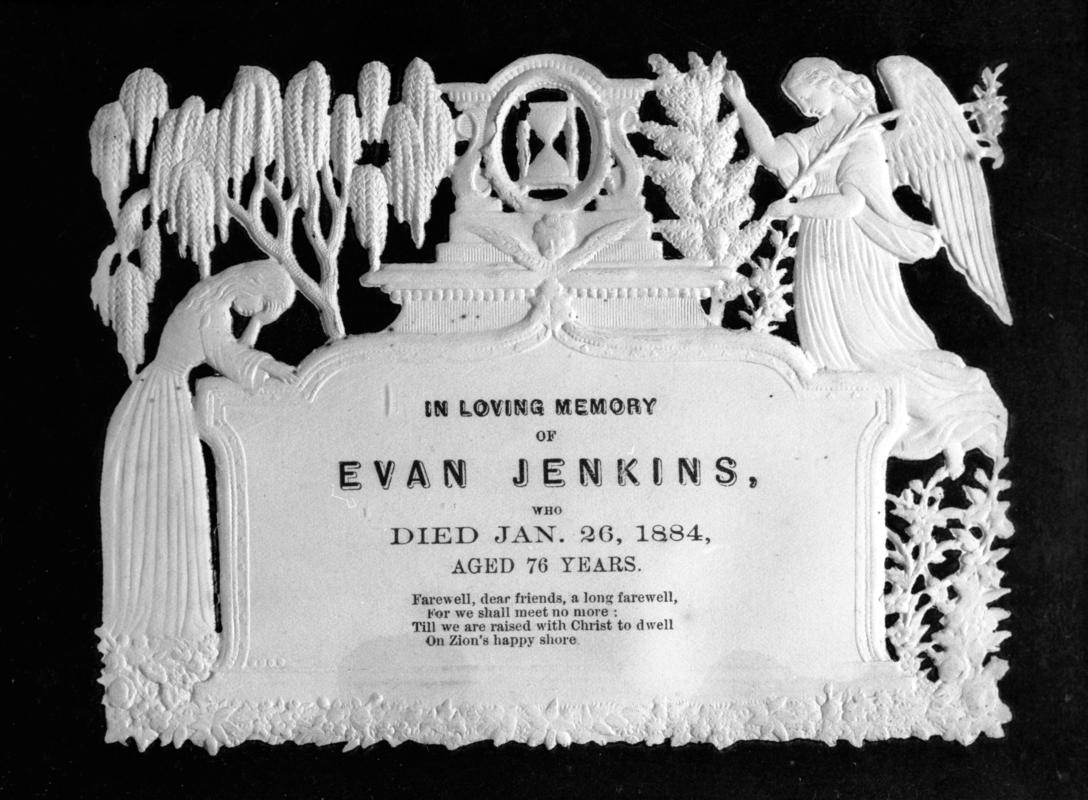 Memorial card