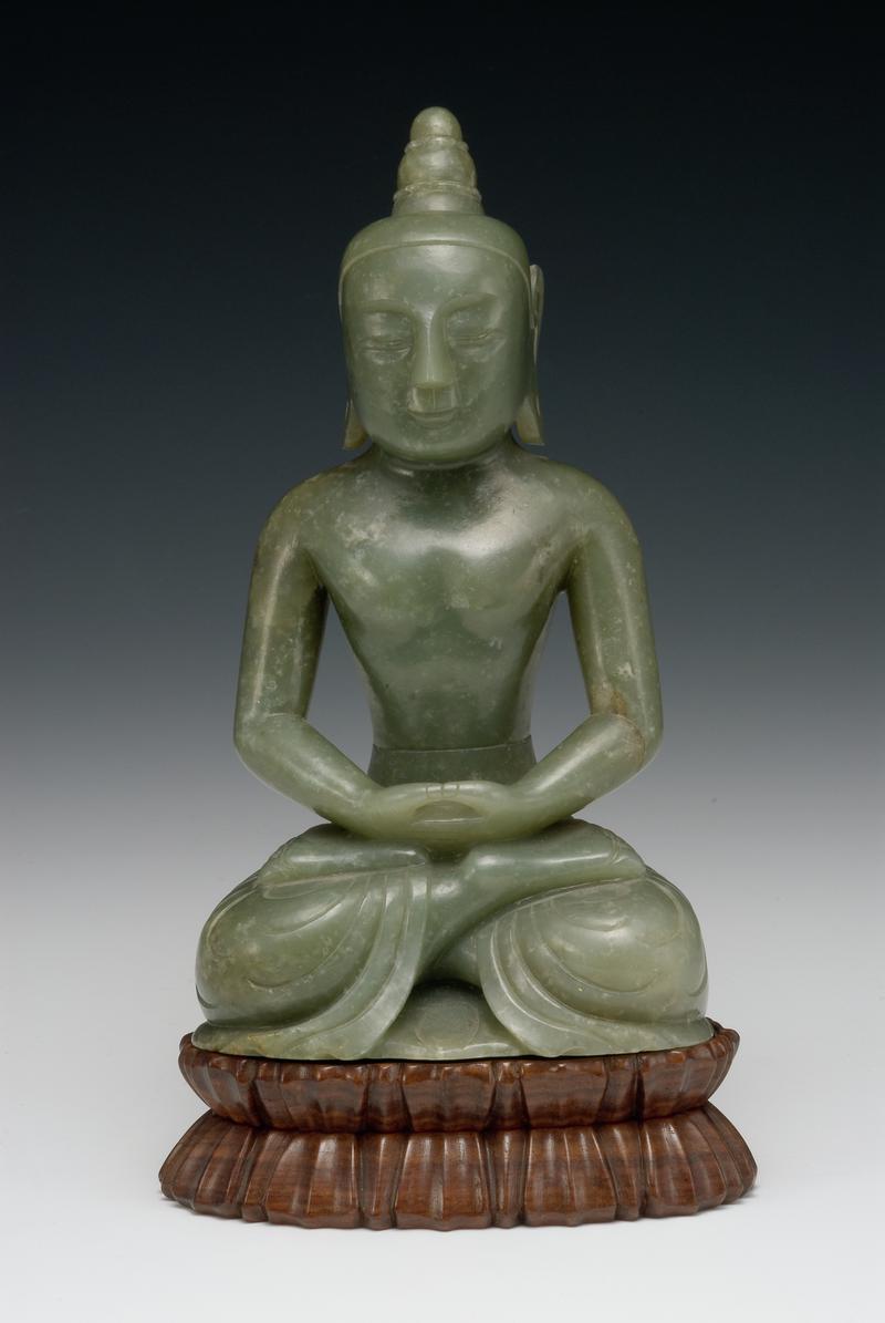 Chinese jade Buddha figure