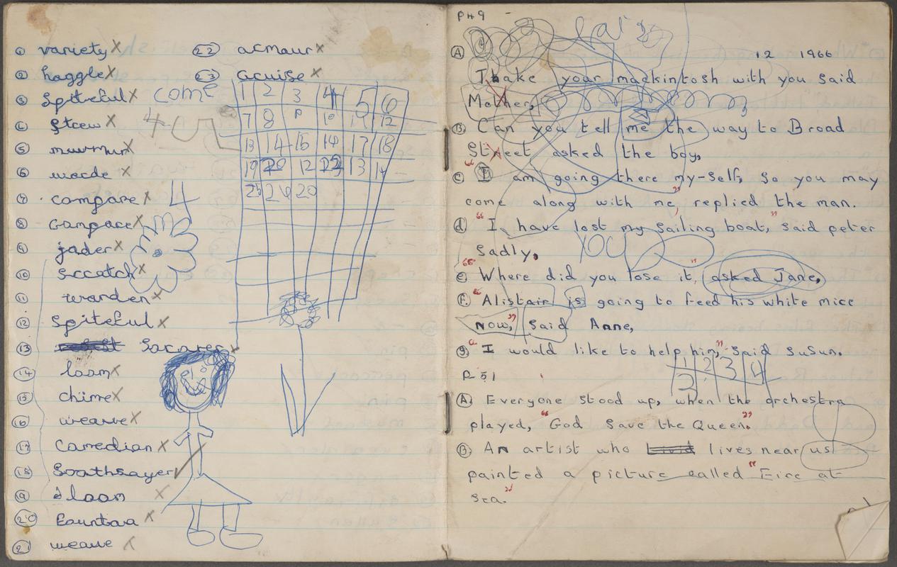Exercise book