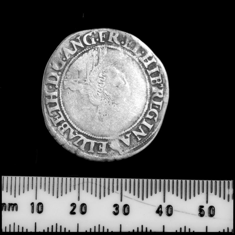Tregwynt Hoard - Elizabeth I silver shilling