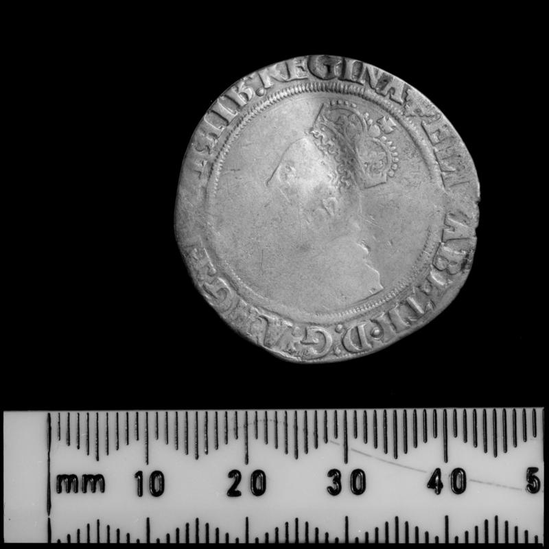 Tregwynt Hoard - Elizabeth I silver shilling