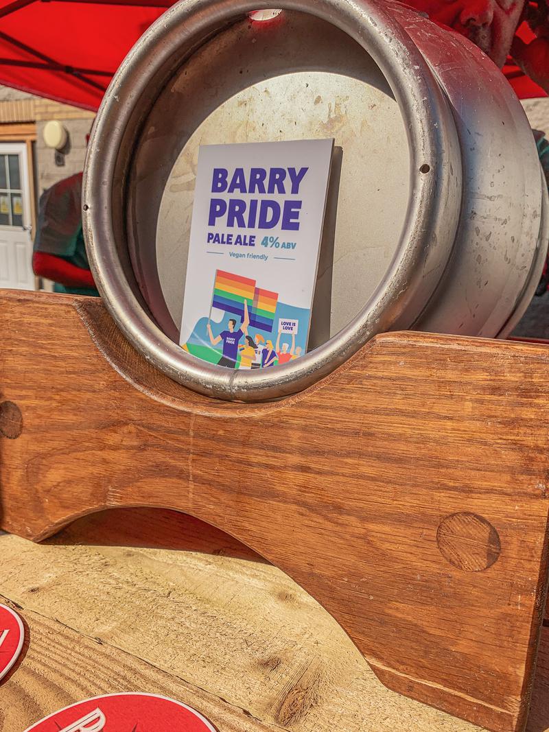 Digital photograph taken at the first Barry Pride, 21 September 2019.
