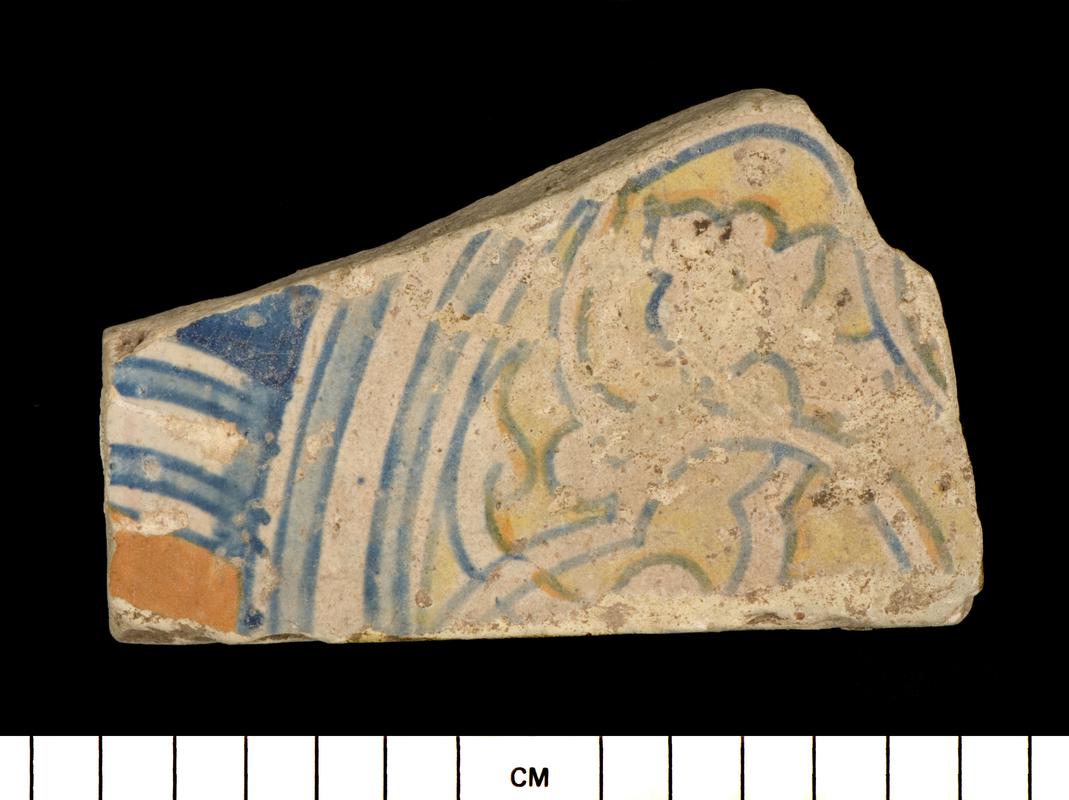 Post-Medieval ceramic floor tile