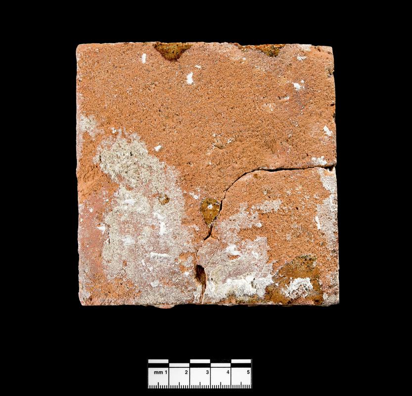 Medieval ceramic floor tile