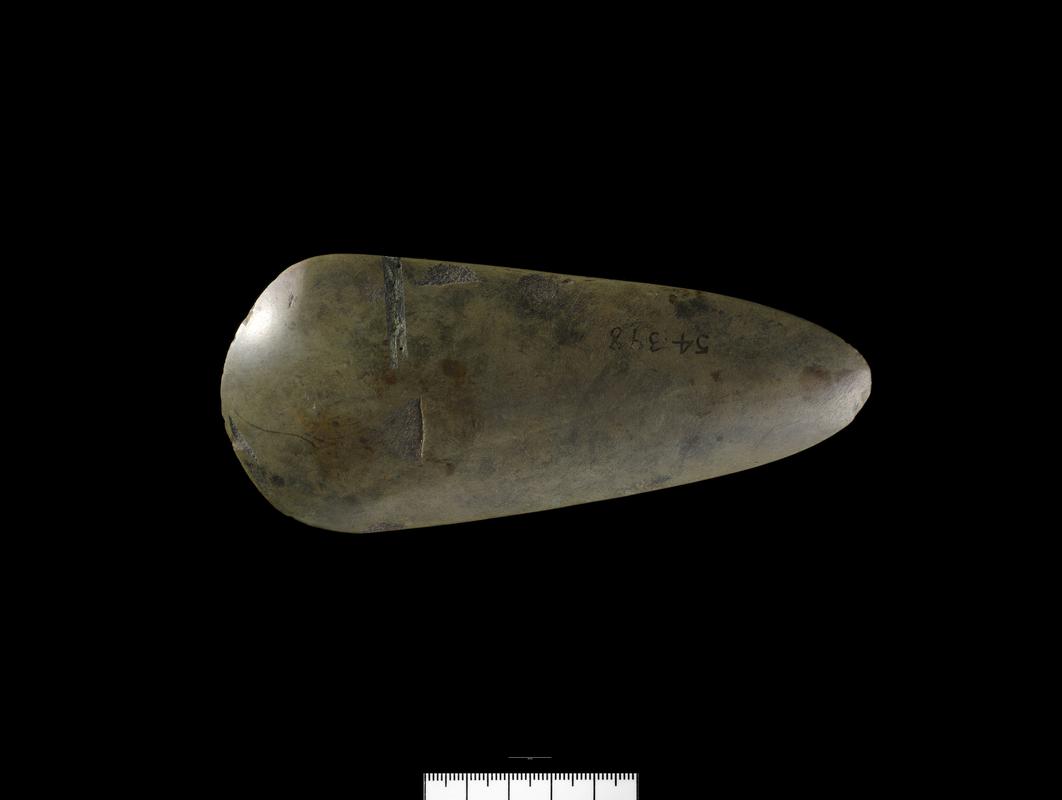 Neolithic stone axehead roughout