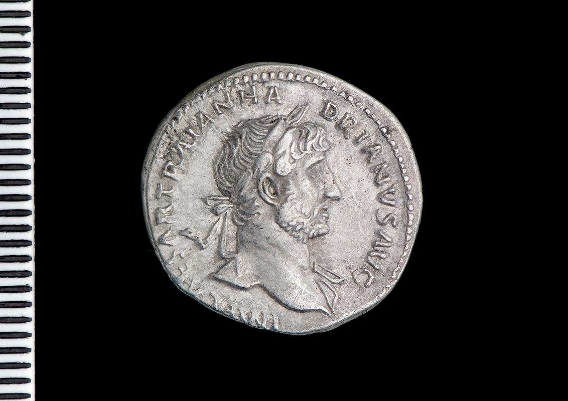 silver denarius (obv.)