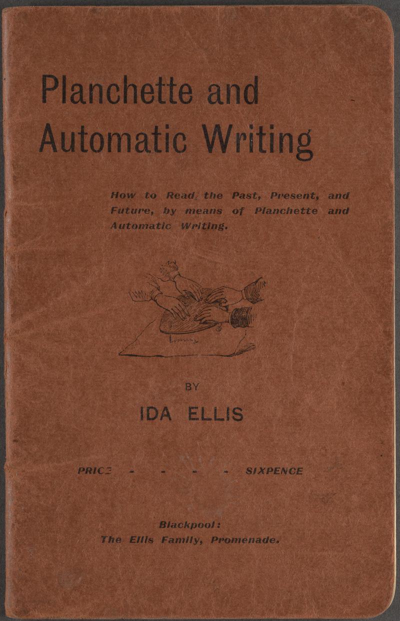 Planchette instruction book