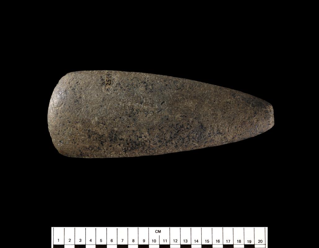 Neolithic stone axehead roughout