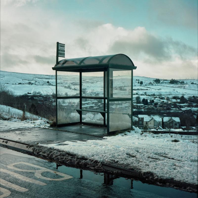 Bus stop, Nantyglo