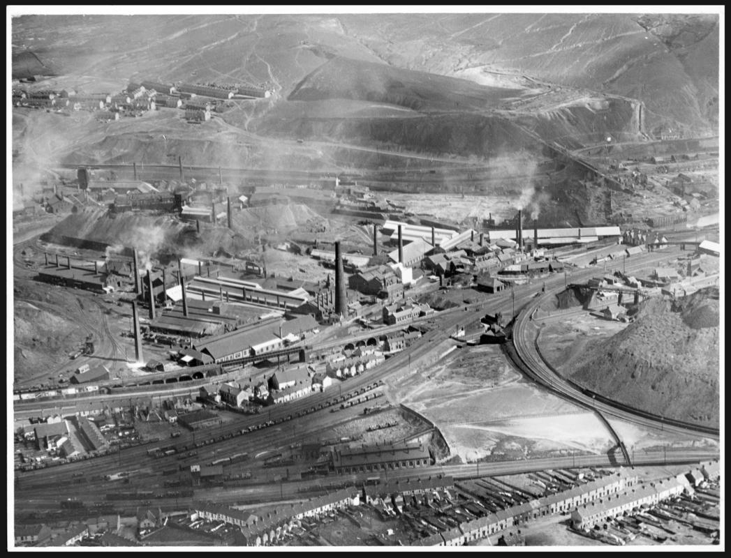 Copper works in the Lower Swansea Valley