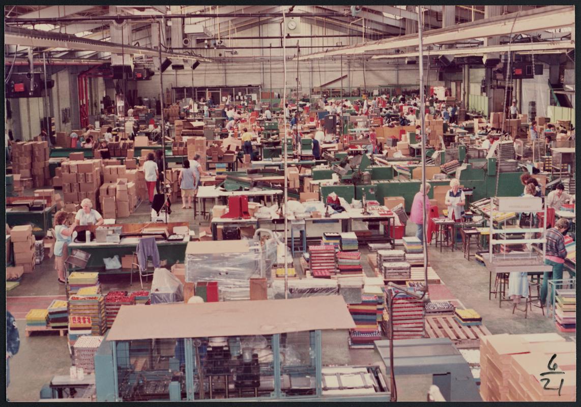 Mettoy Co. Ltd. works, Fforestfach, photograph