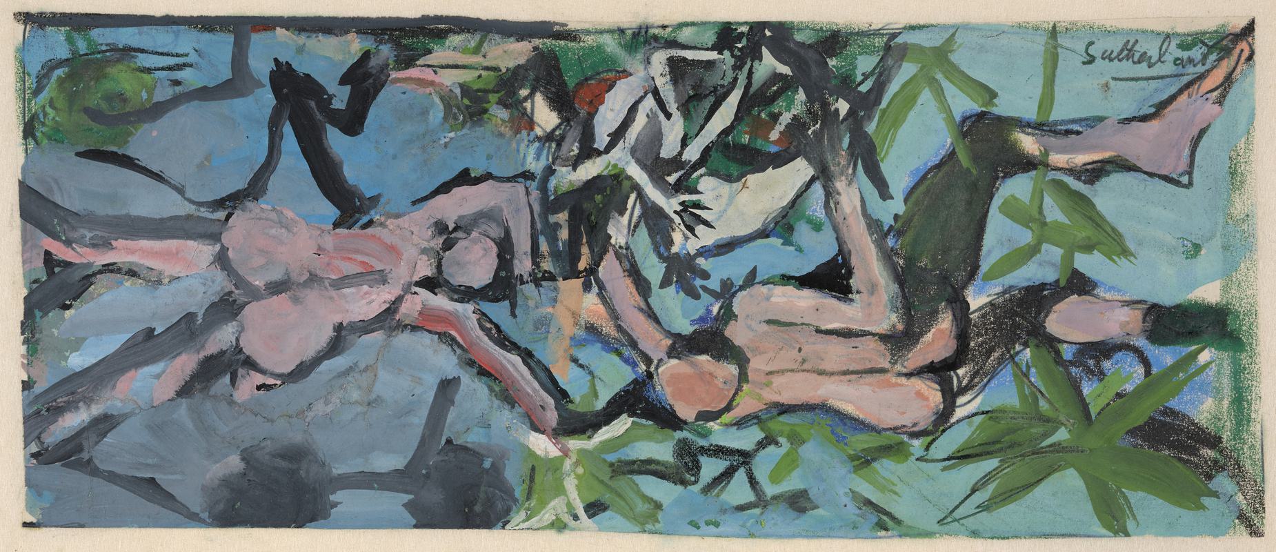 Study for Stoke Bruerne ceiling