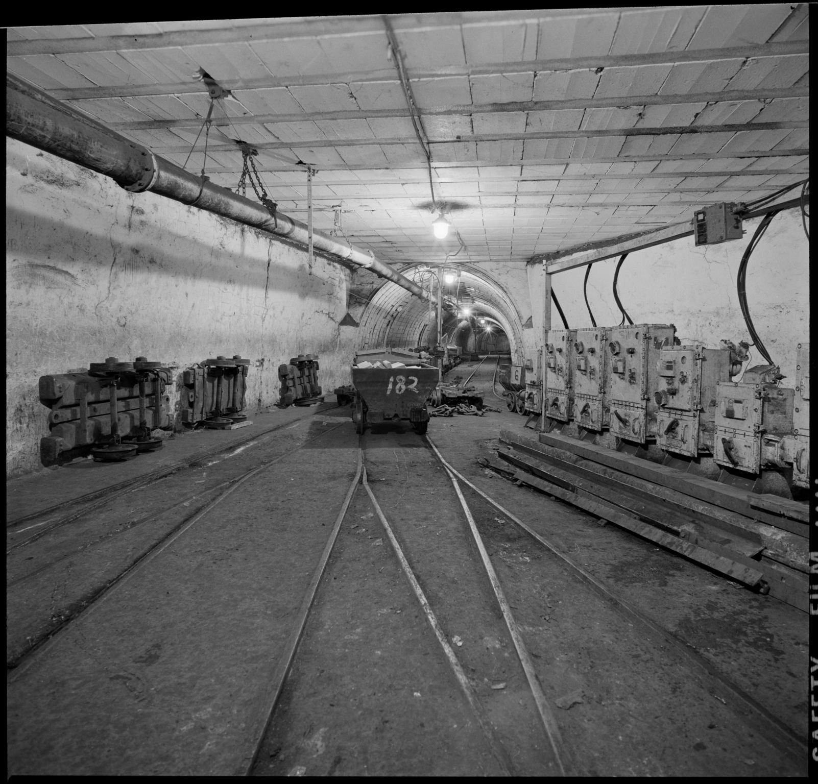 Cwm Colliery, film negative