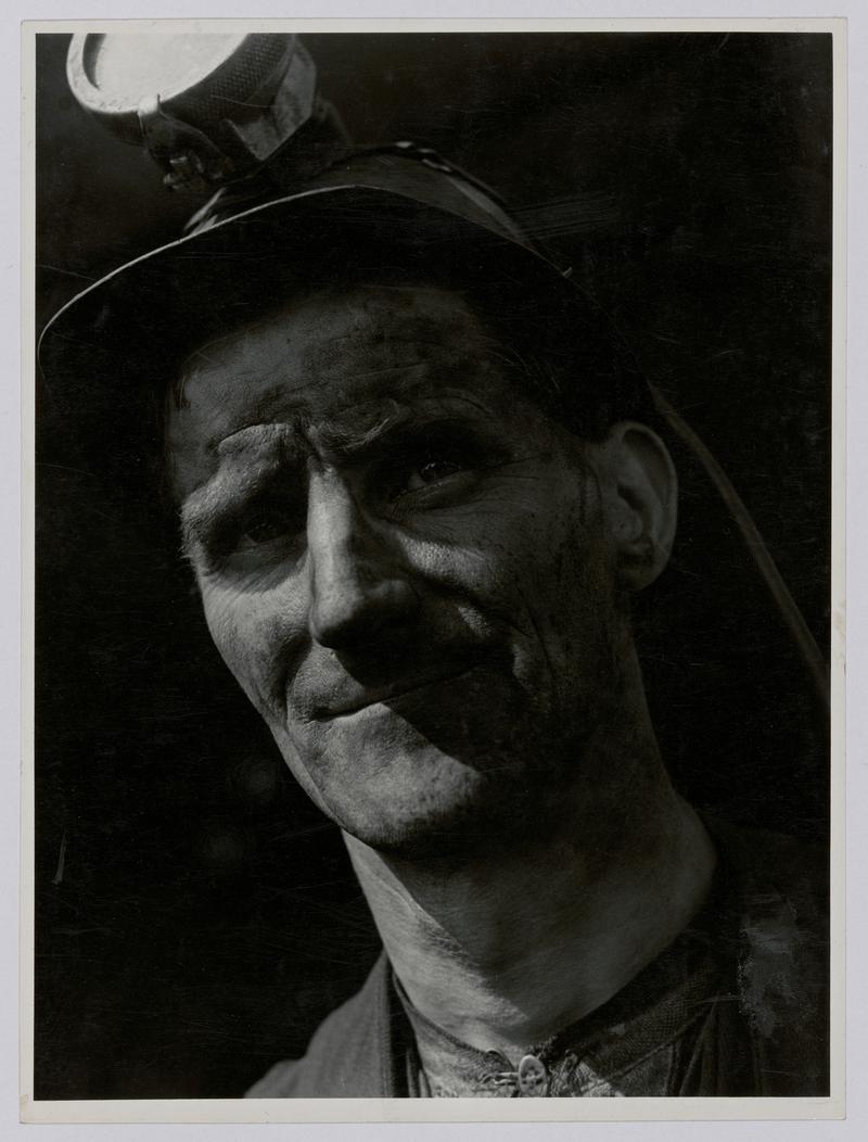 "James Bishop - South Wales Miner." - Photograph / Portrait