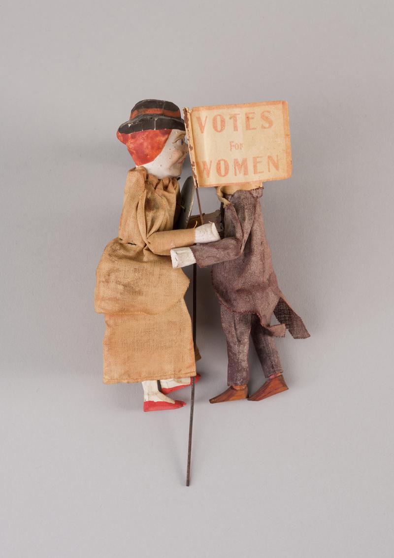 Suffrage toy, early 20th century.