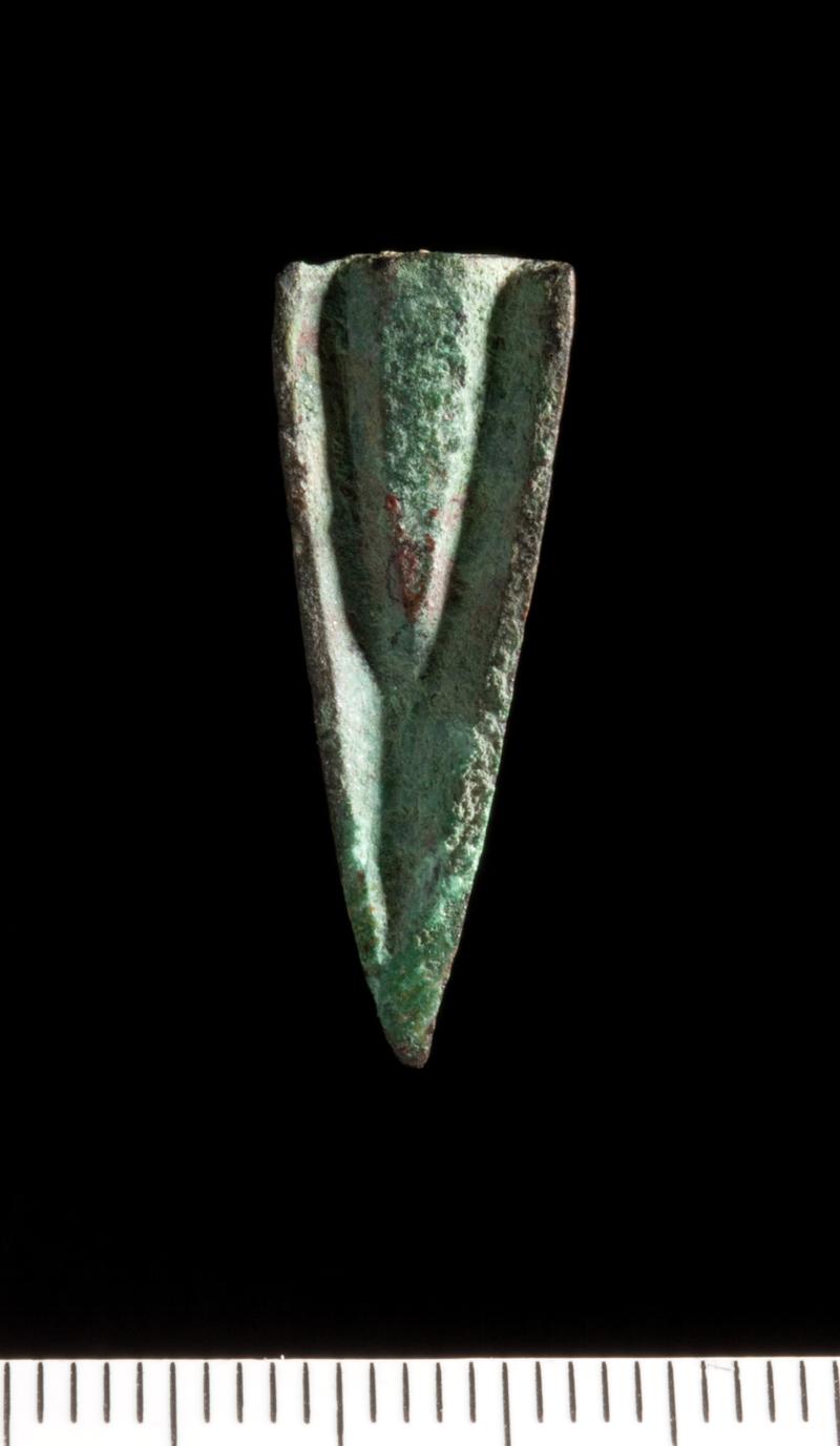 Cast bronze arrowhead