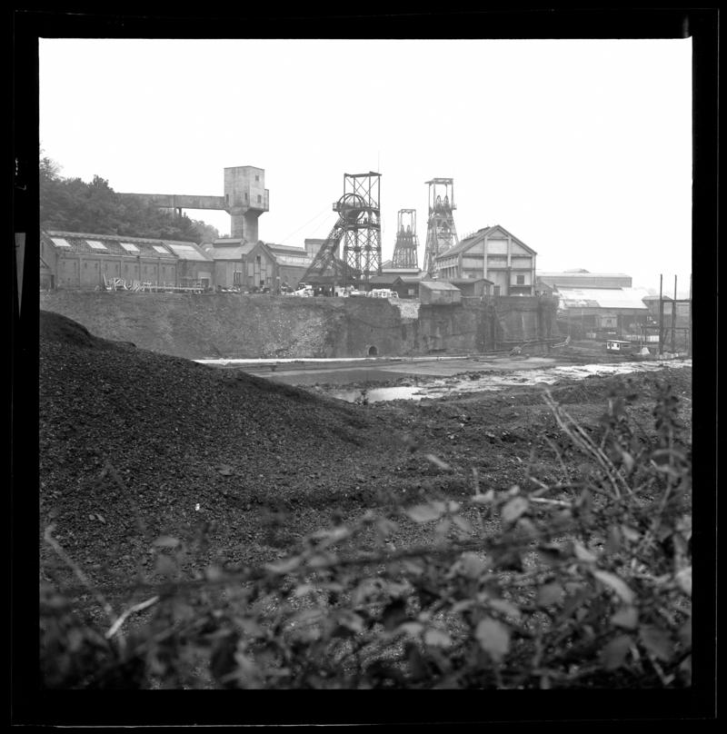 Oakdale Colliery, film negative