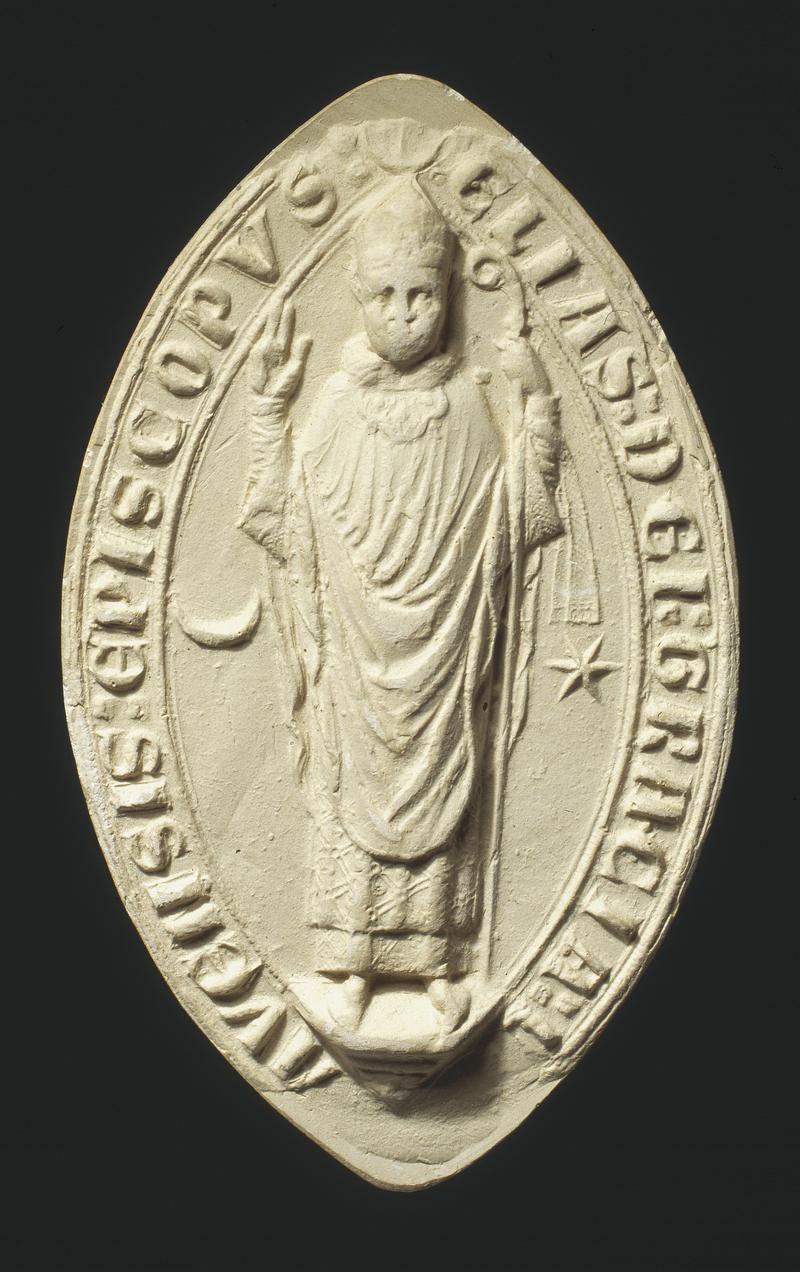 seal: Elias of Radnor, Bishop of Llandaff, W67