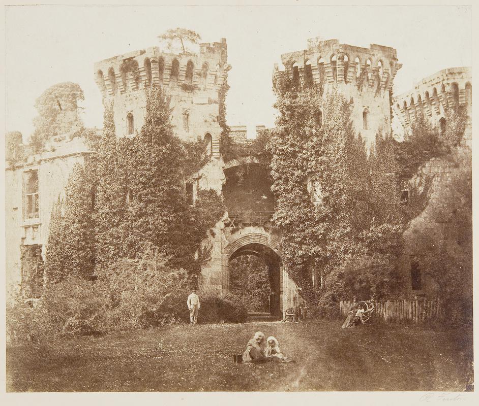 Raglan Castle, Entrance