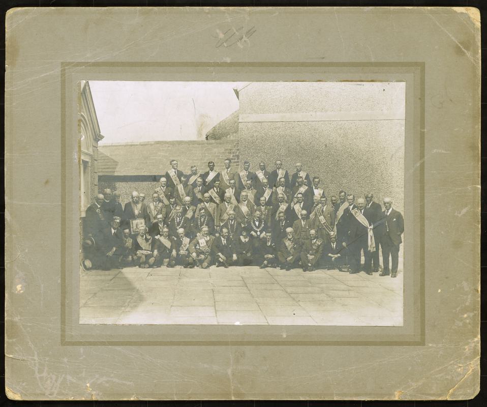 Penrhyn male voice choir, photograph