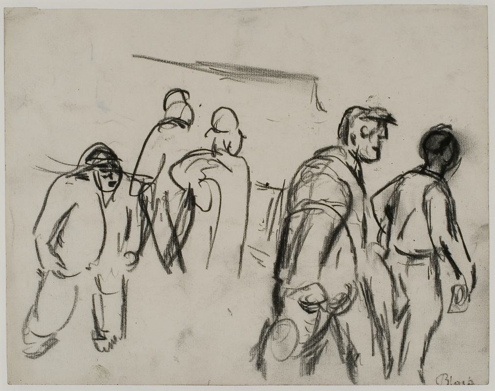 Study for 'Down from Bethesda Quarry'