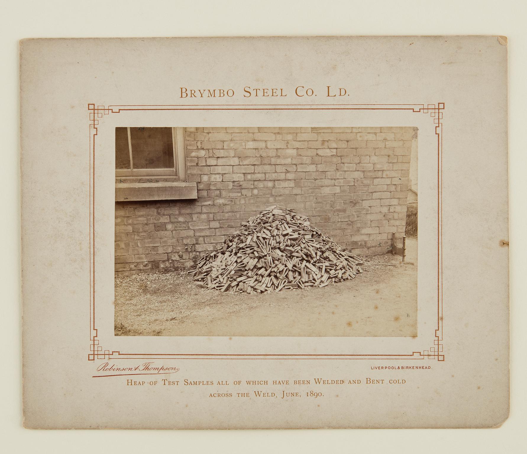 Brymbo Steel Co. Ltd., photograph
