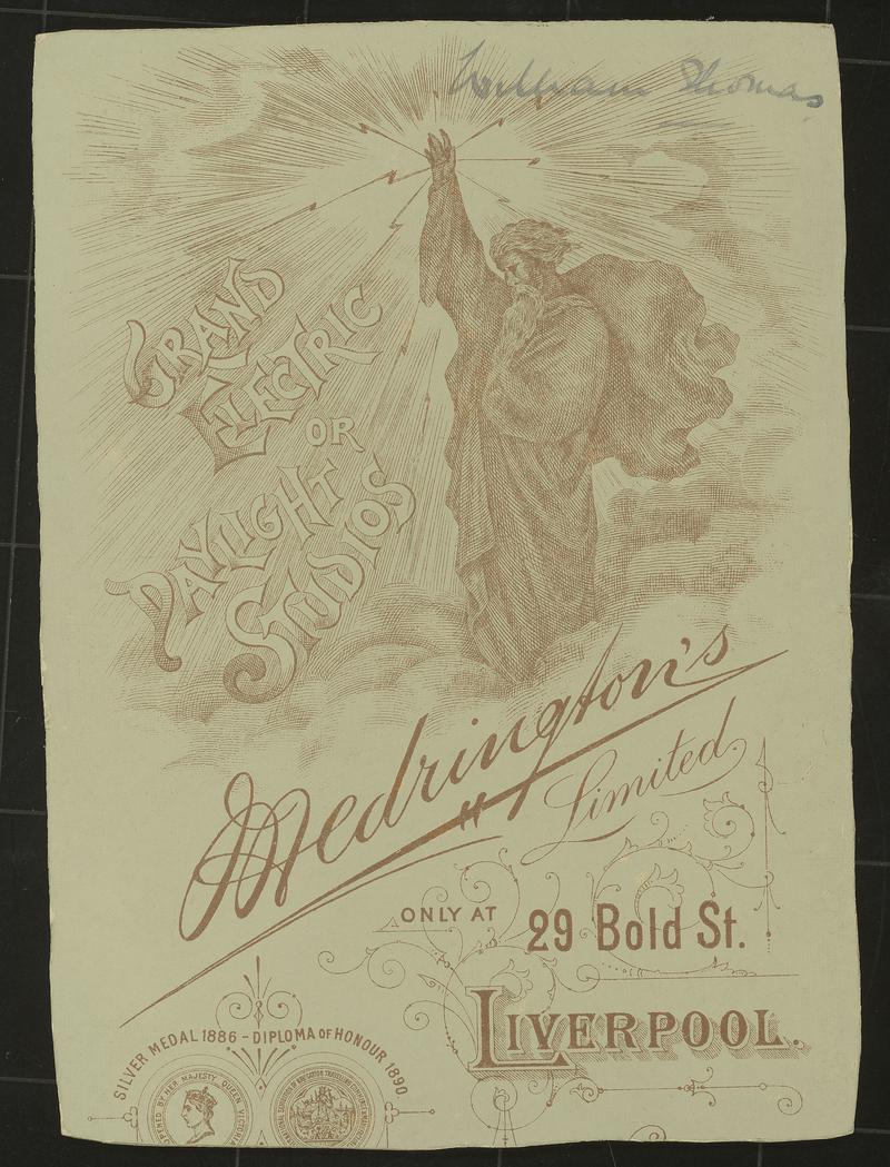 William Thomas, photograph