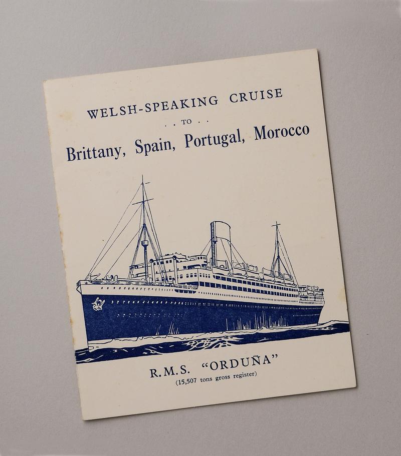 Postcard from "Yr Urdd" cruise 1934