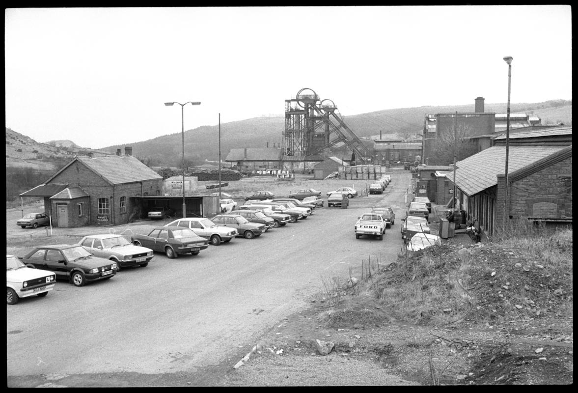 General surface view of Coed Ely Colliery
