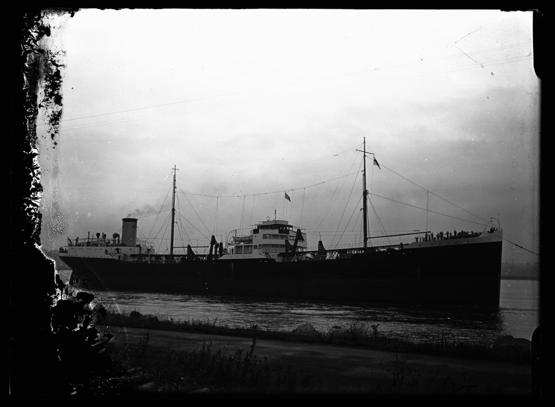M.V. CONUS, glass negative