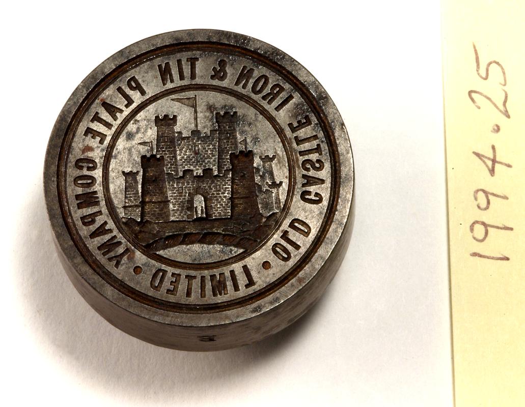 Seal matrix, Old Castle Iron & Tinplate Co.Ltd.