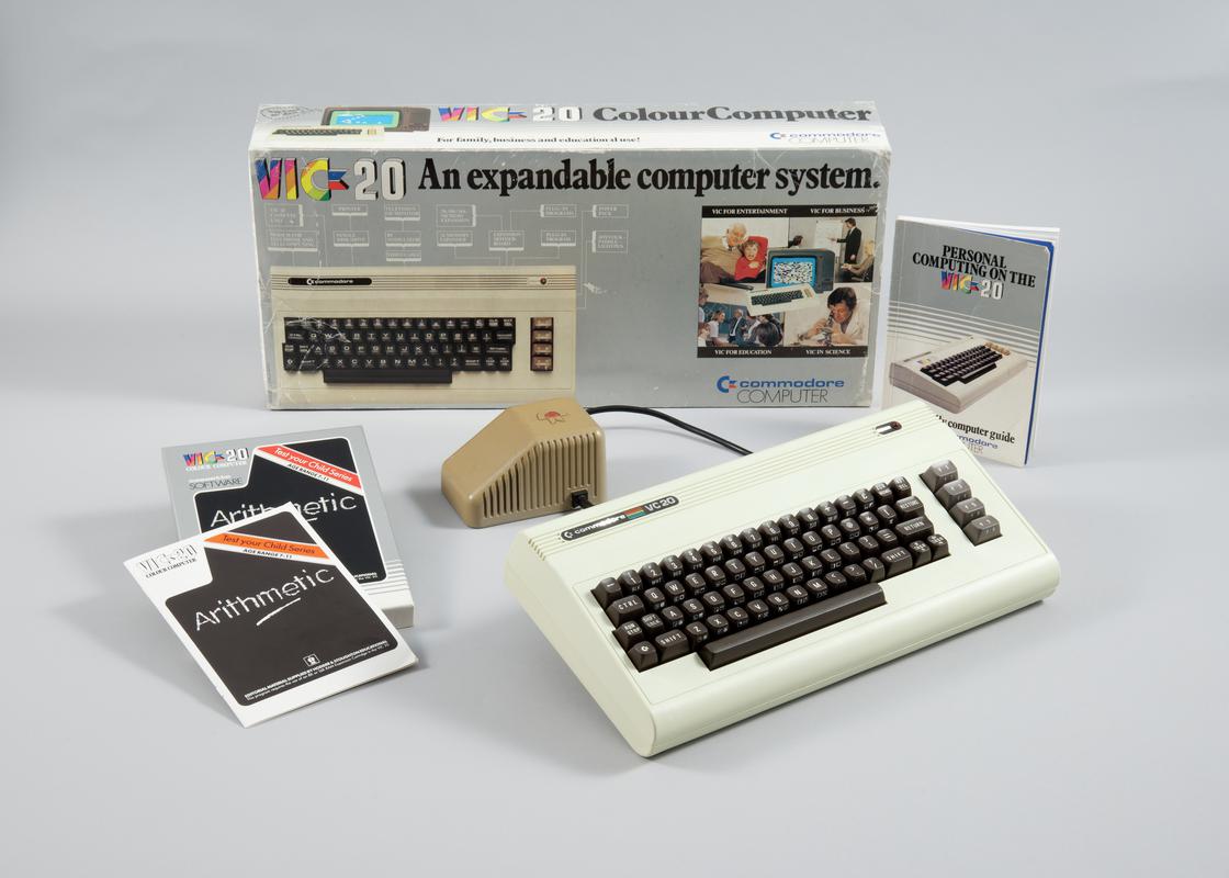Commodore Vic-20 colour computer with Accessories and original box