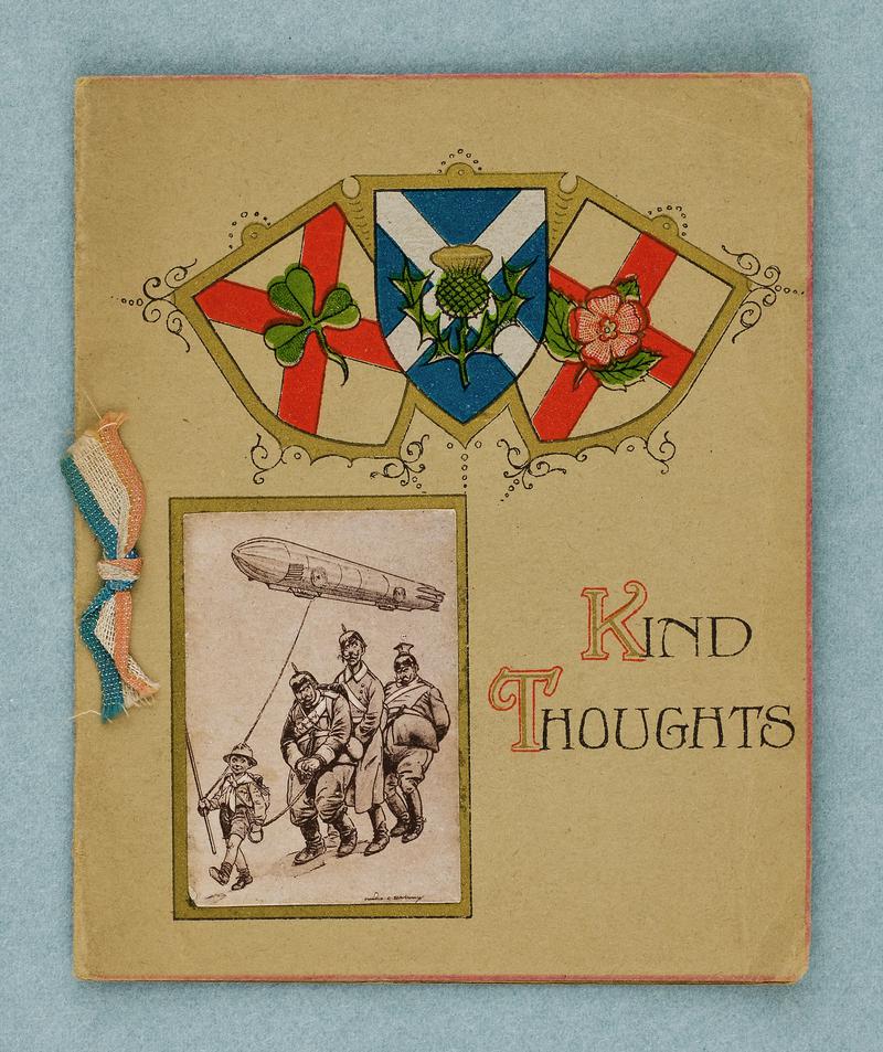 "Kind Thoughts" postcard.