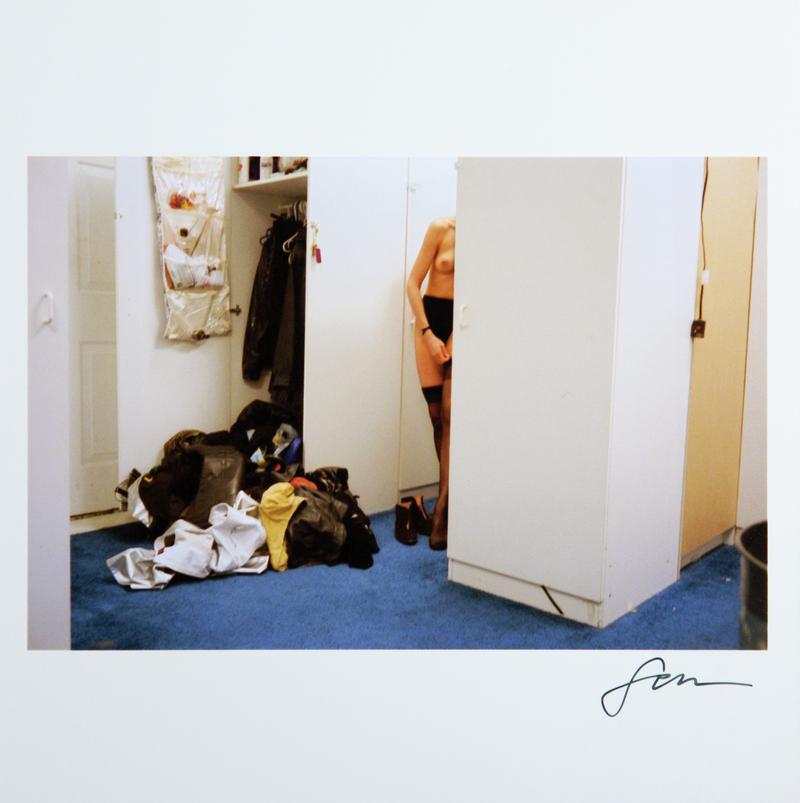 USA. NEW YORK CITY. 1995. Pandora's Box, The Dressing Room I.