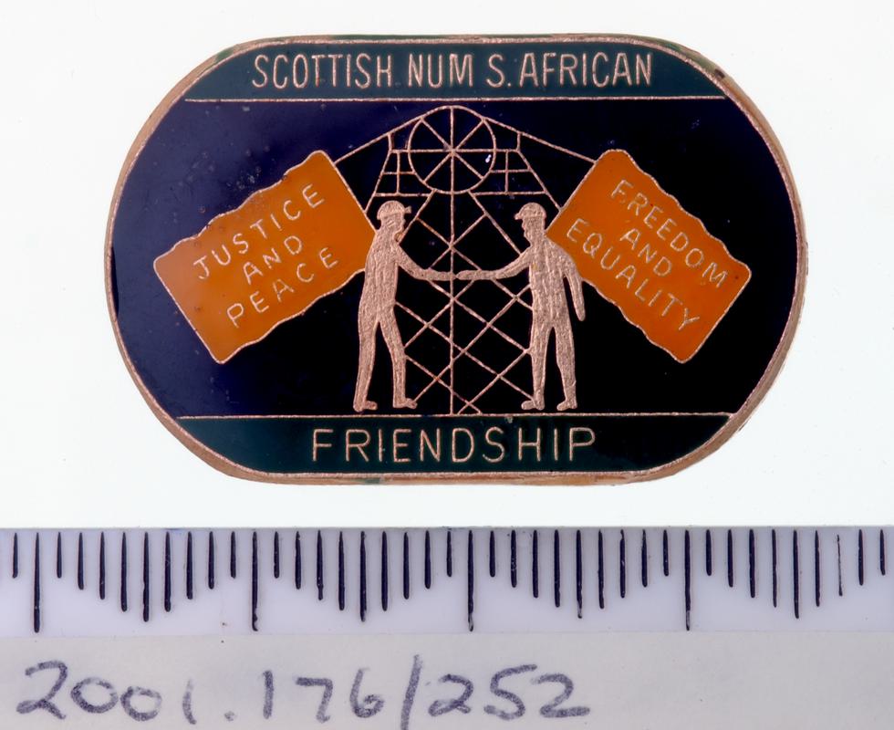N.U.M. Scottish Area, badge