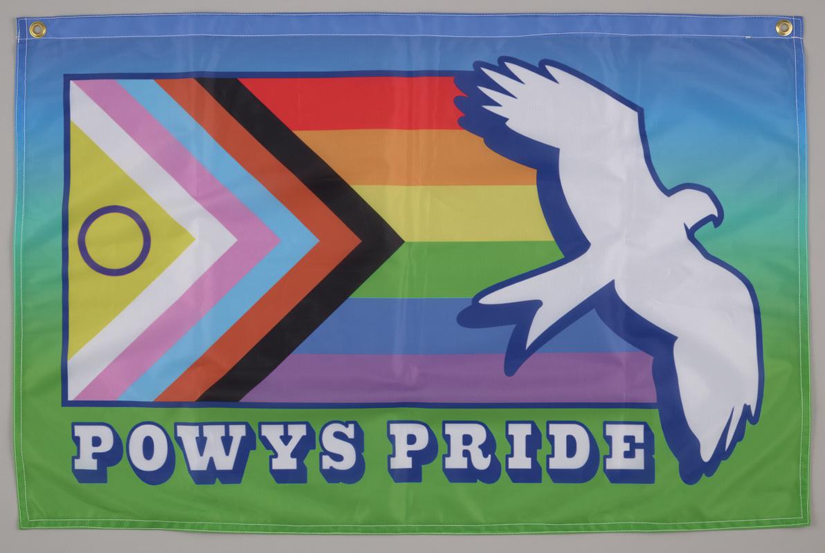 Powys Pride flag
