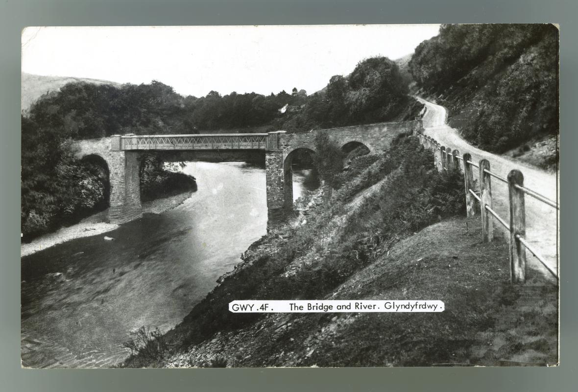 The Bridge and River. Glyndyfrdwy