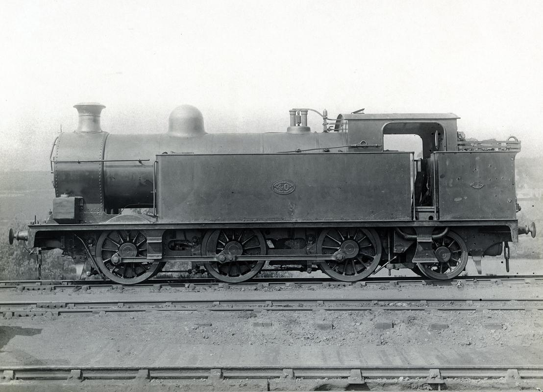 Brecon and Merthyr Railway 0-6-2T locomotive No. 40