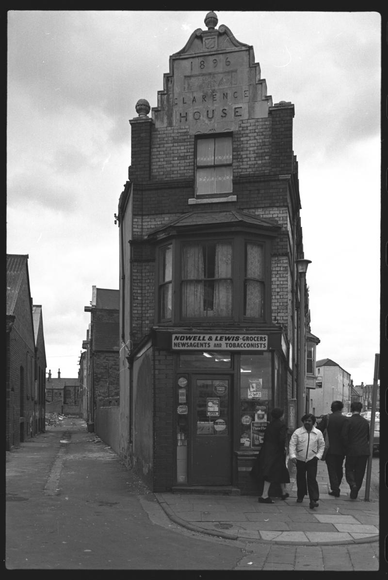 Cardiff Docks, negative