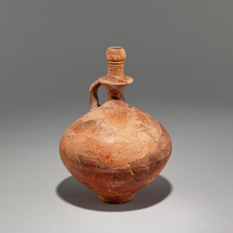 Roman pottery flagon