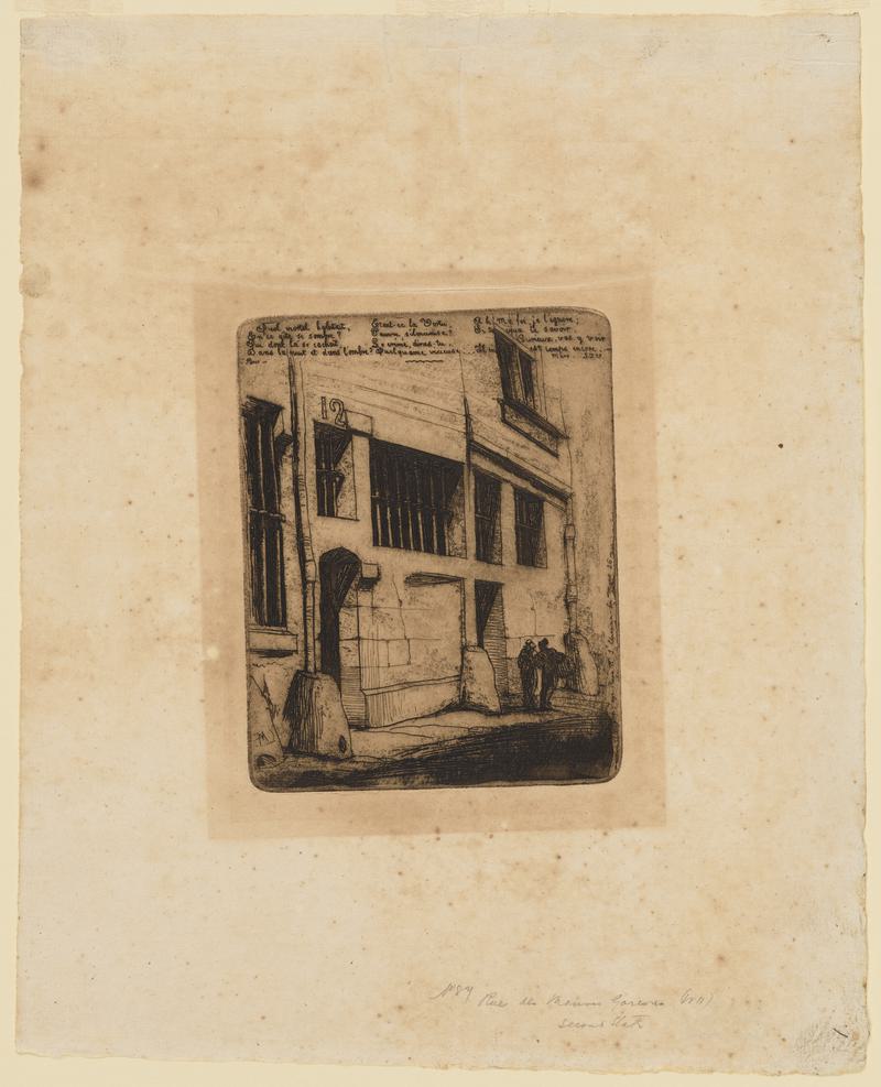 La Rue des Mauvais Garçons, Paris