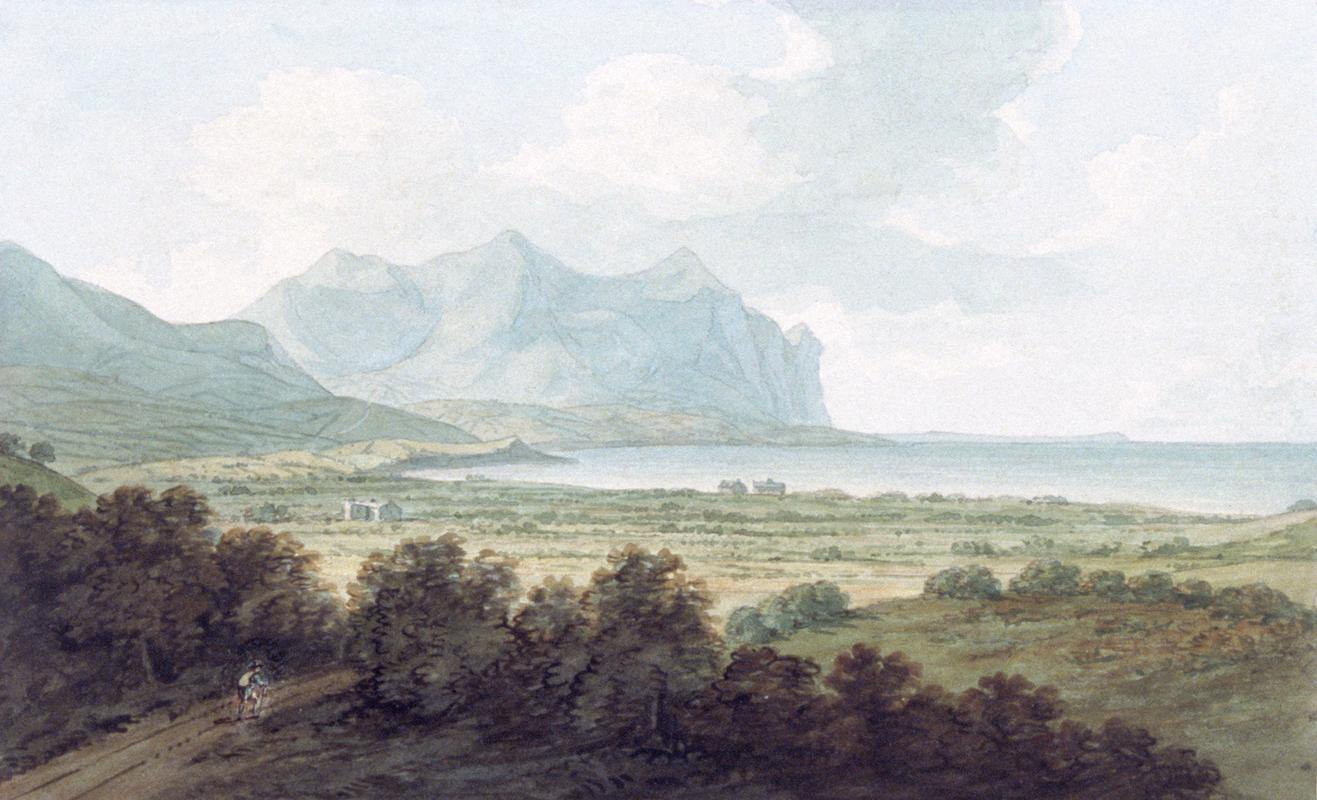 Distant View of the Eifl hills on Bay of Carnarvon