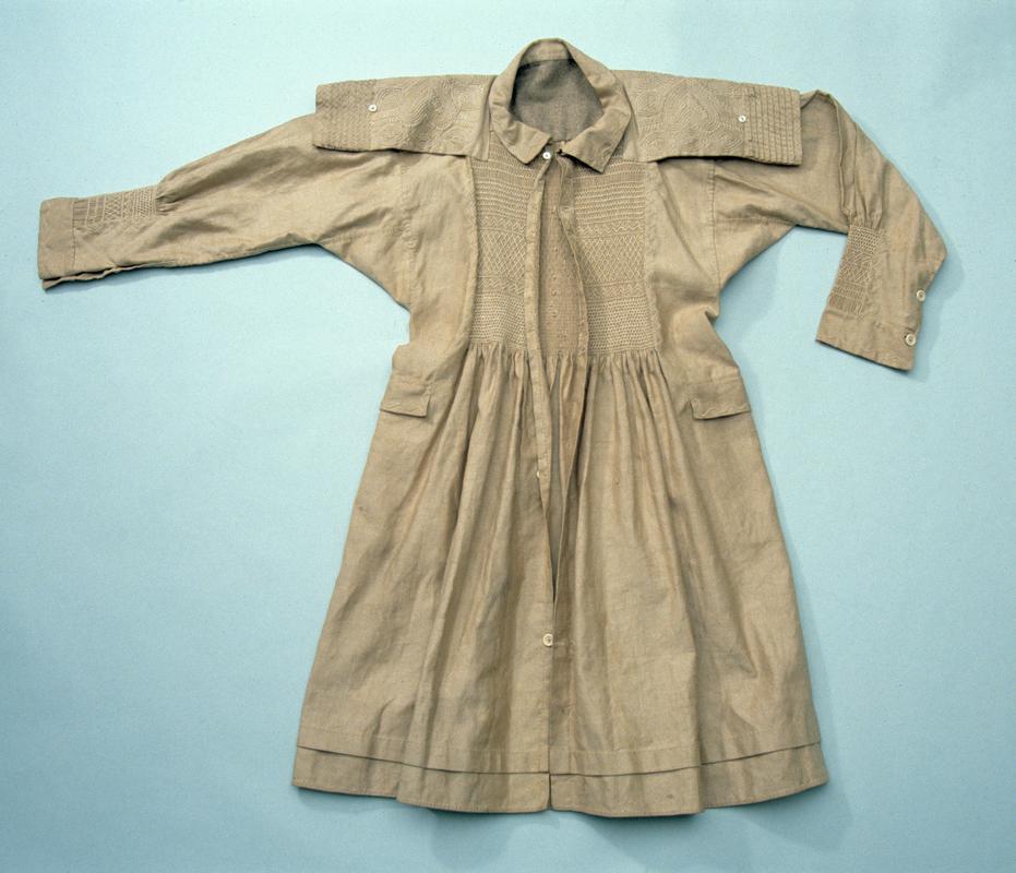 Smock coat, worn by Sir Watkin Williams Wynn, c. 1880-19