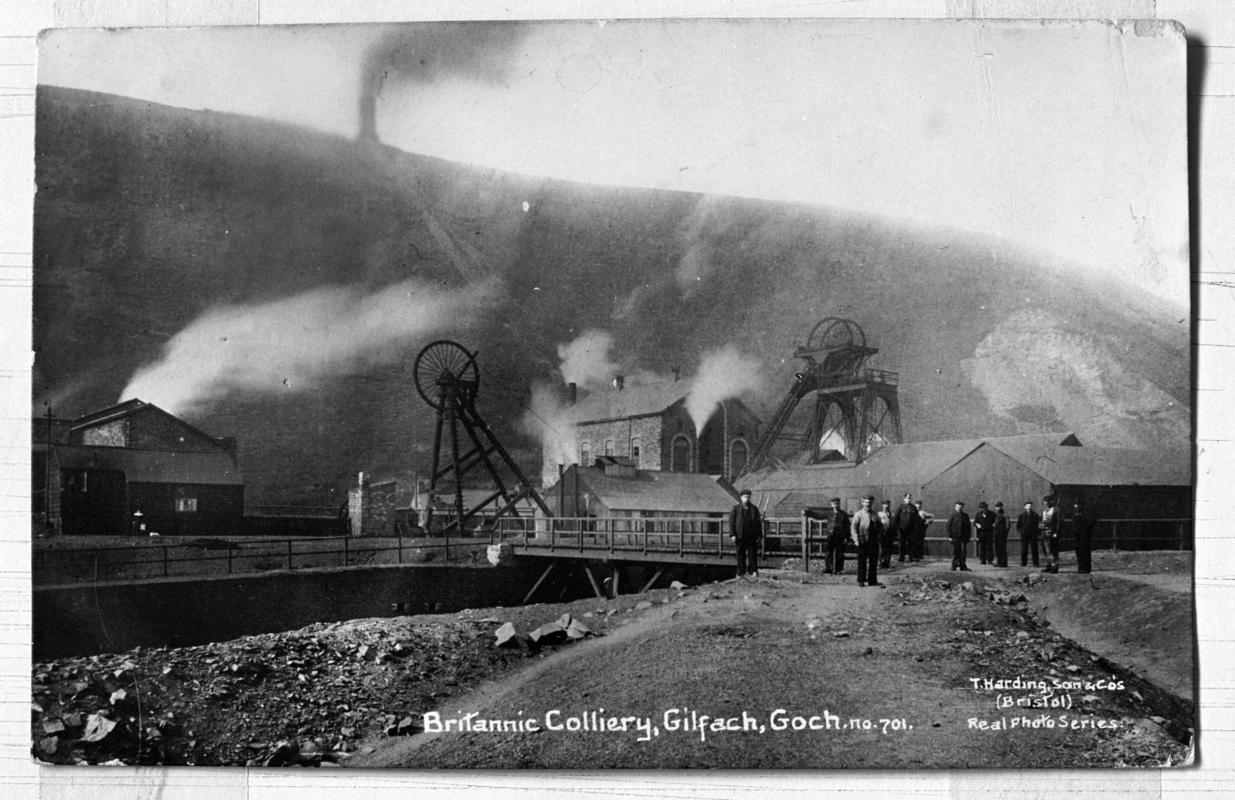 Britannic Colliery, film negative