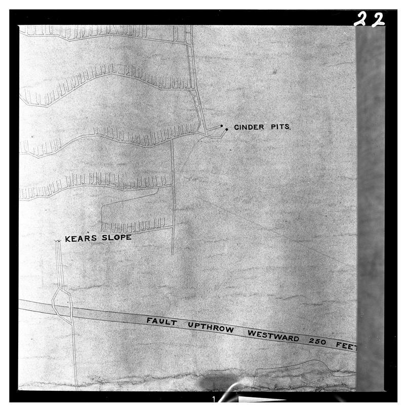 Plan of Blaenavon, film negative