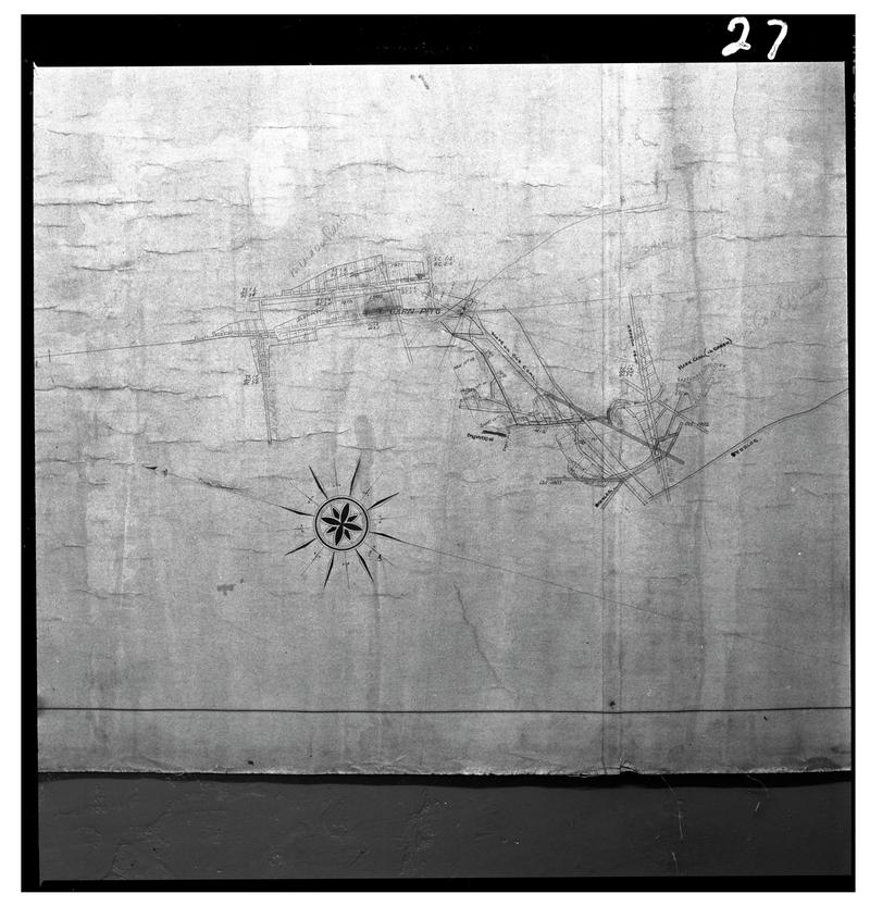 Plan of Blaenavon, film negative